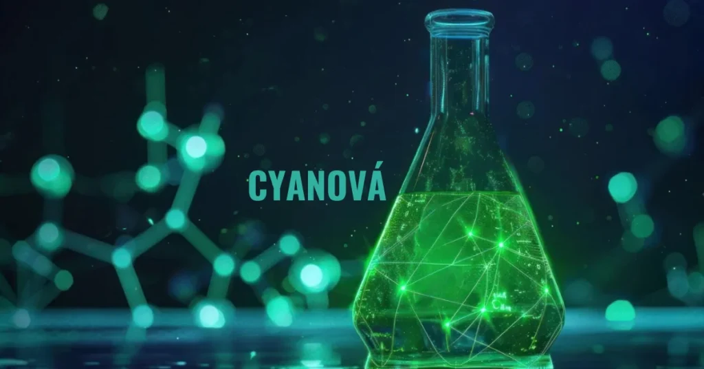 cyanová