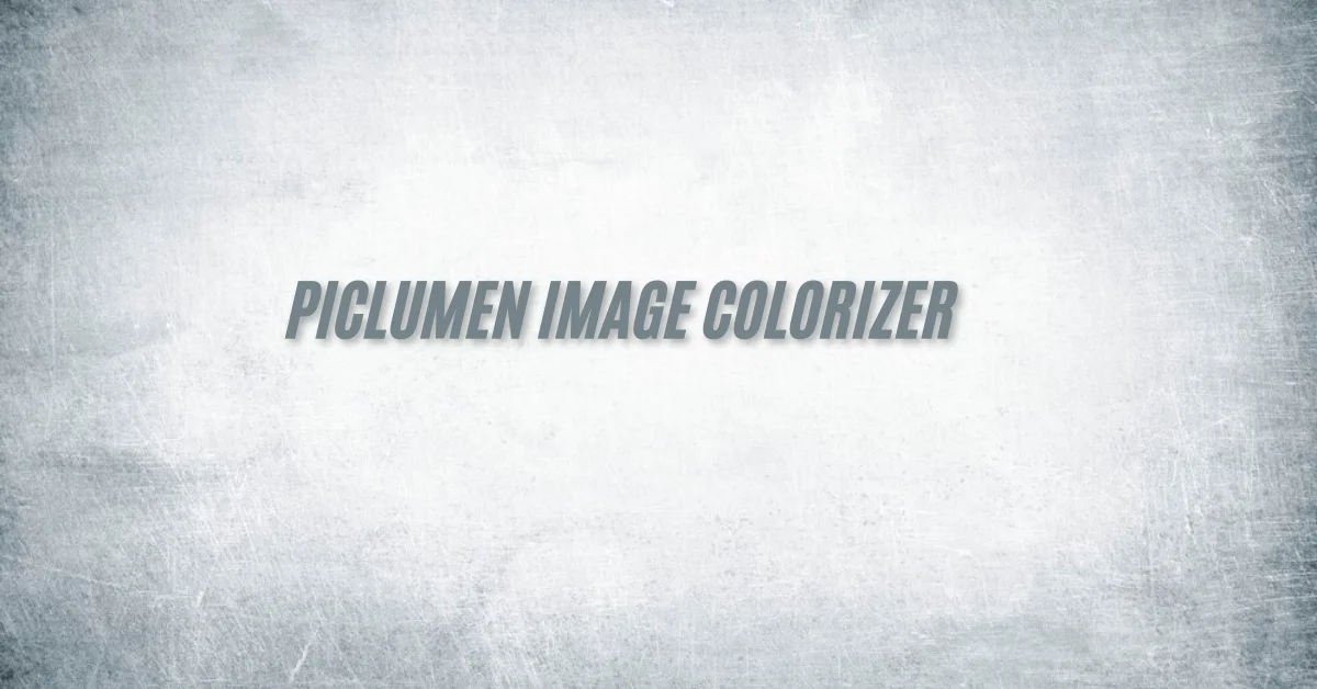 PicLumen Image Colorizer